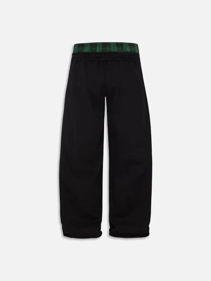Double Waist Baggy Sweatpants