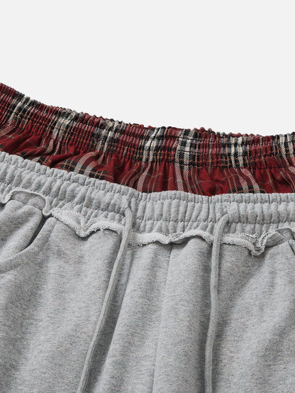 Double Waist Baggy Sweatpants