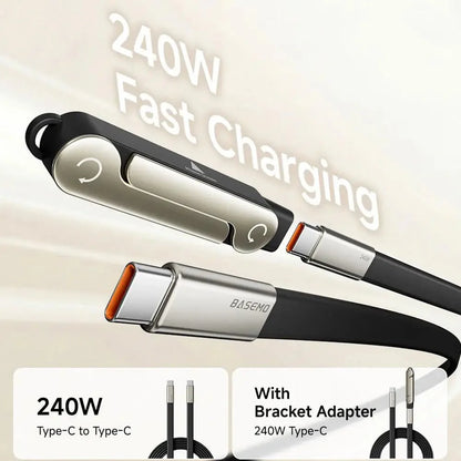 GripStand™ Fast Charging Cable