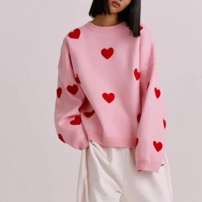 Heartfelt™ Heart Knit Sweater