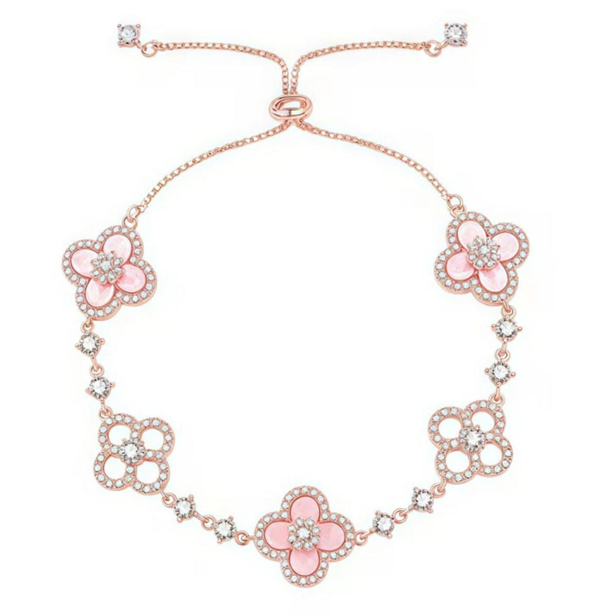 Diamond Clover Bracelet