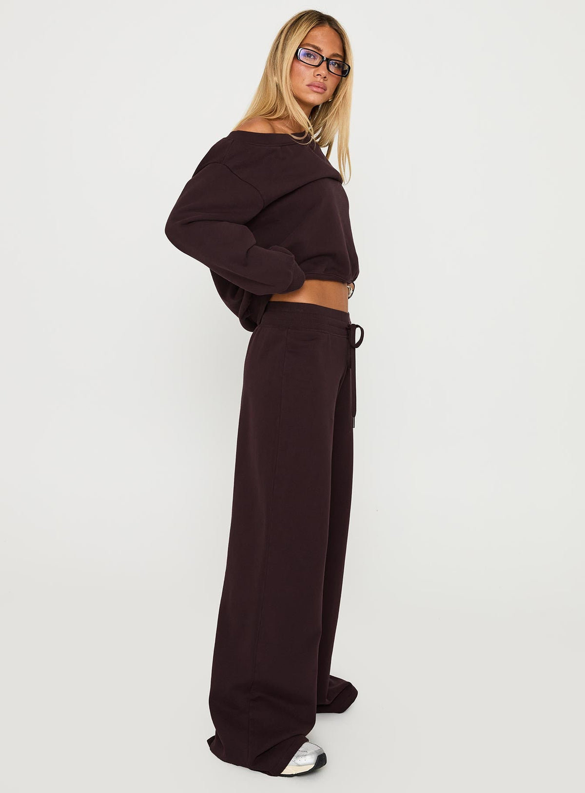 CozyFlow™ Off-Shoulder Set