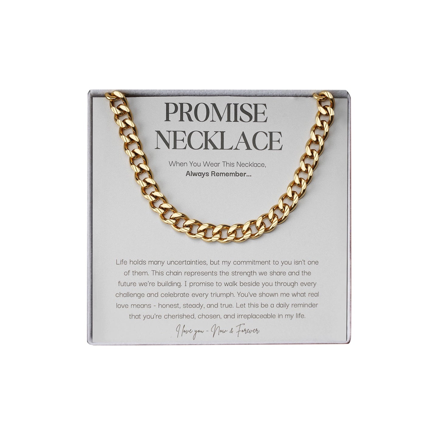 Boyfriend Promise Necklace