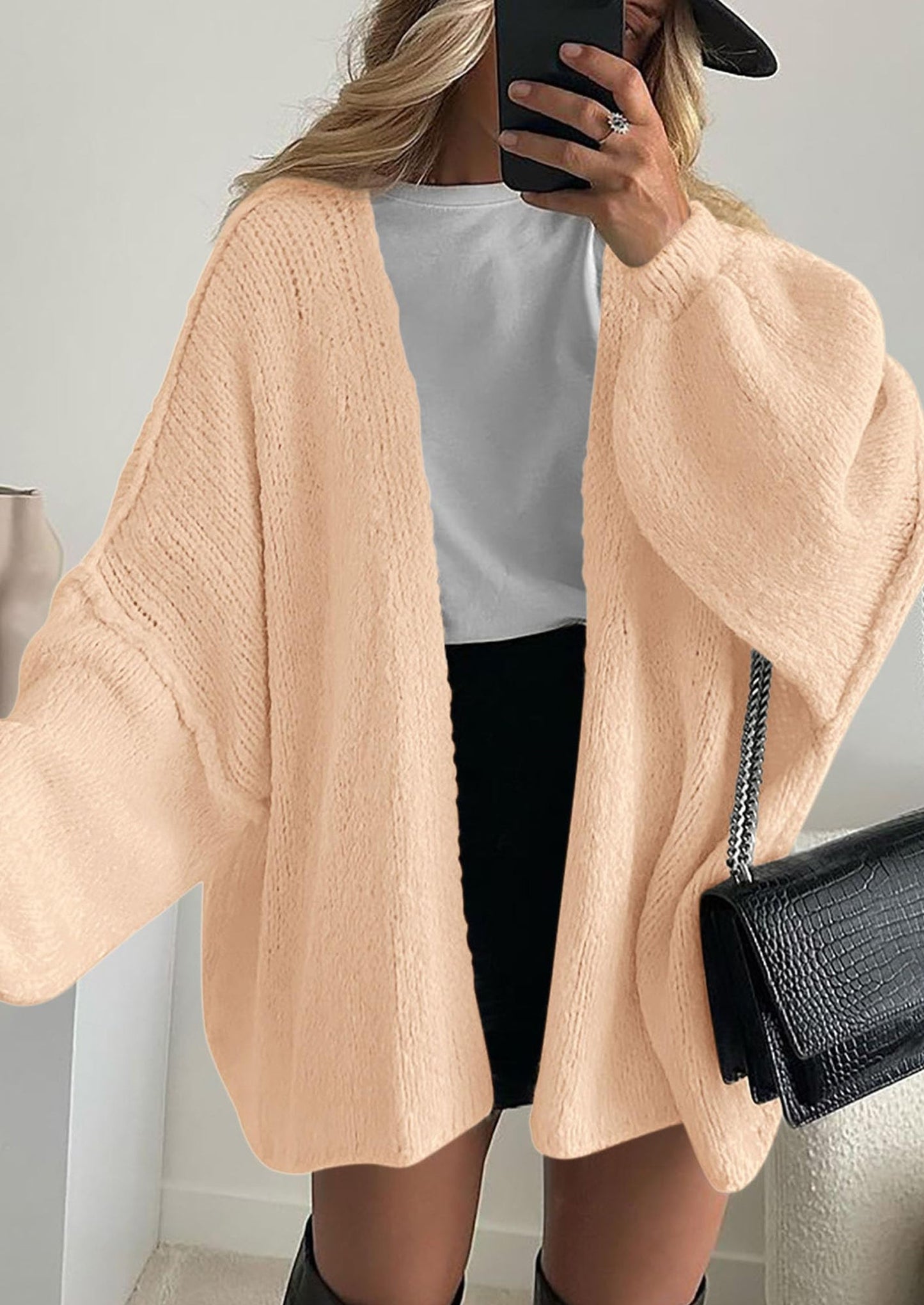 SoftHaven™ Oversized Knit Cardigan