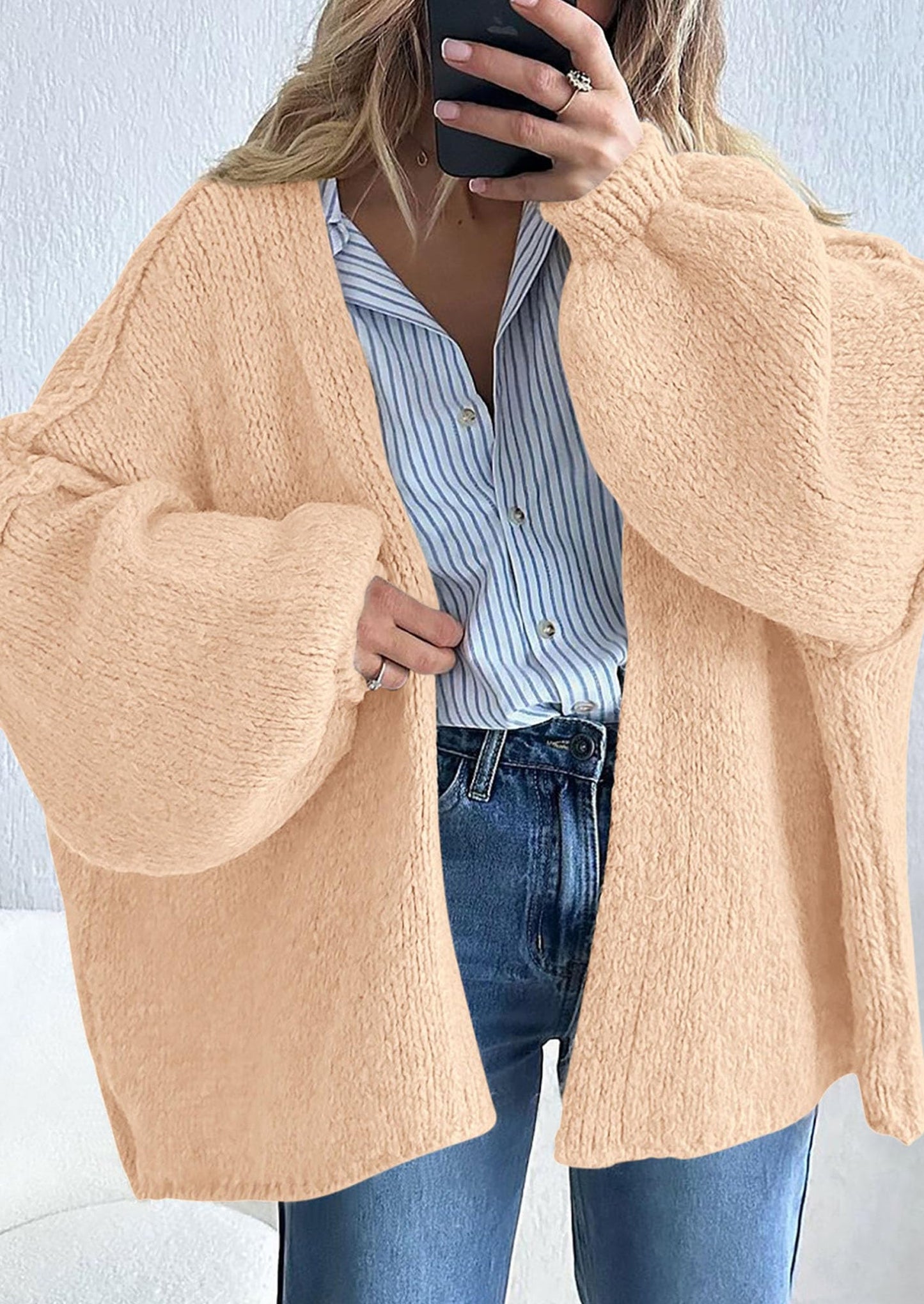 SoftHaven™ Oversized Knit Cardigan