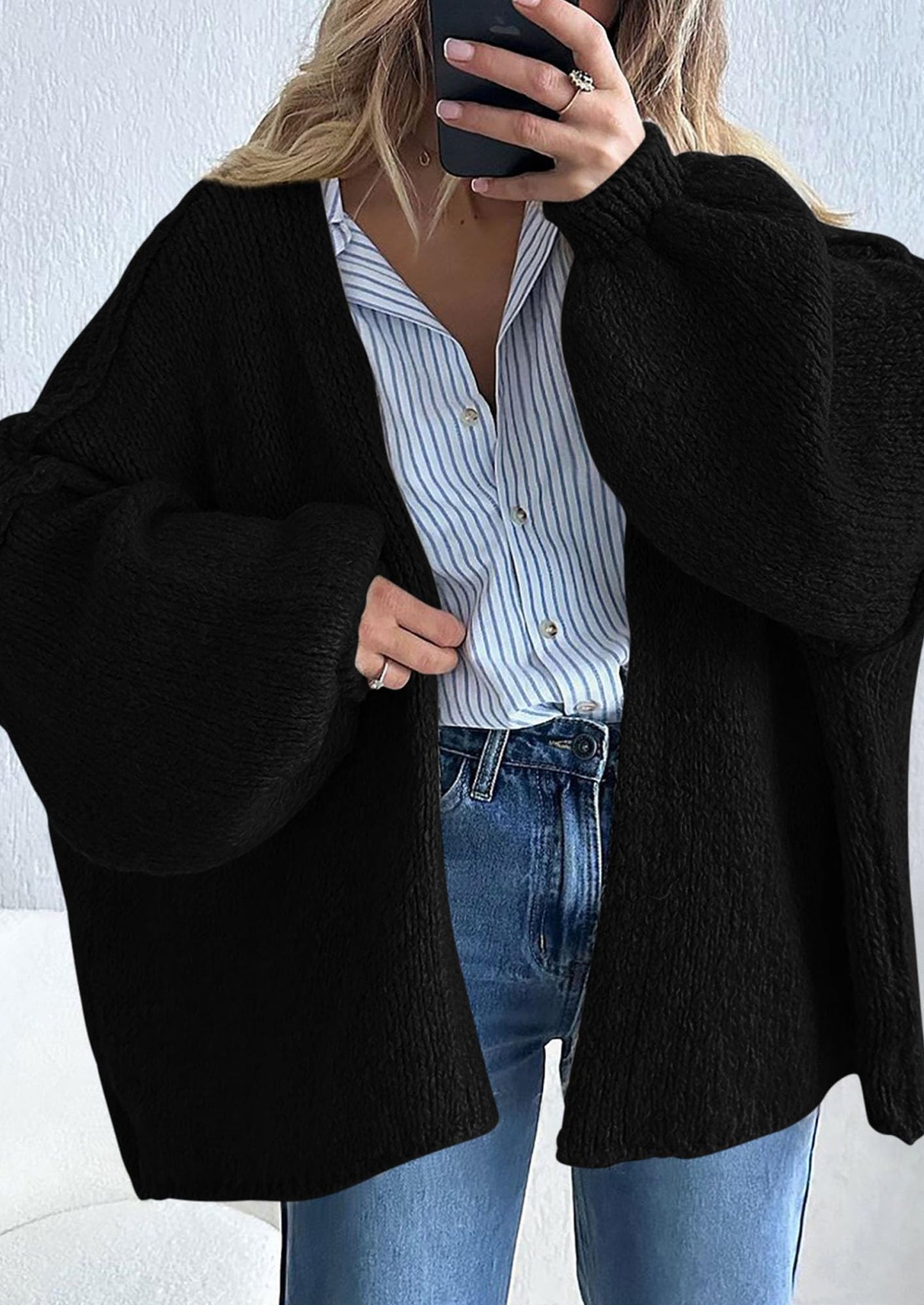 SoftHaven™ Oversized Knit Cardigan