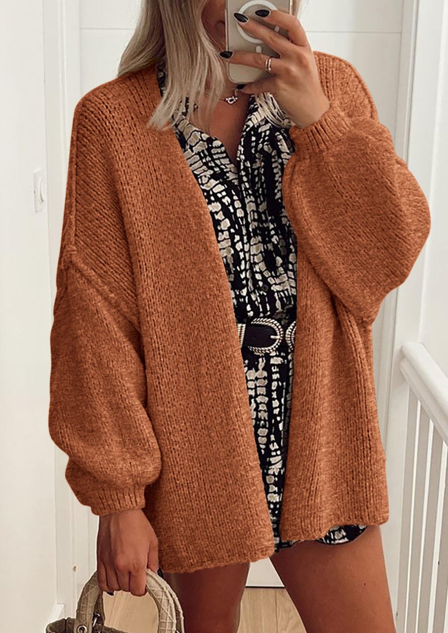 SoftHaven™ Oversized Knit Cardigan