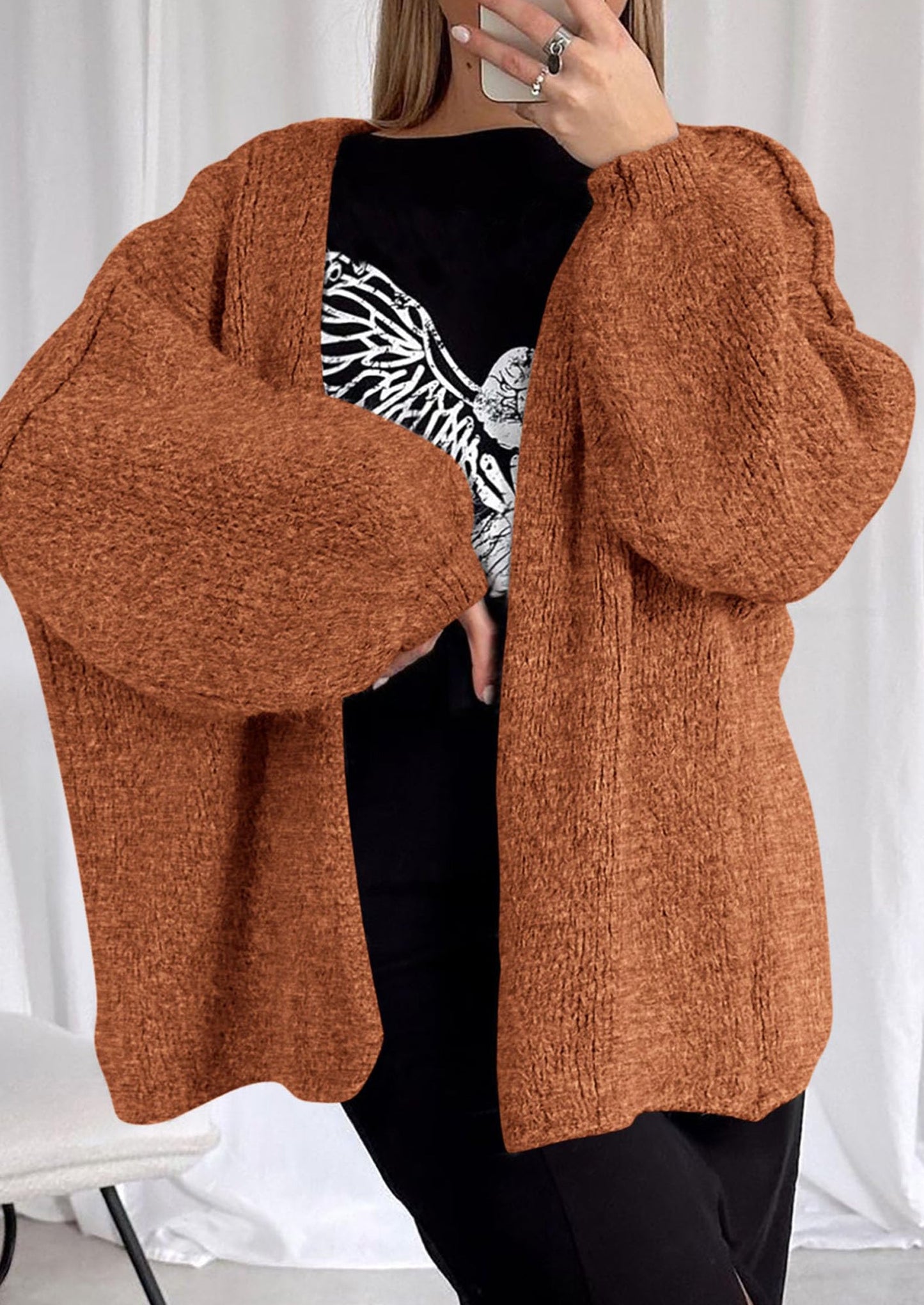 SoftHaven™ Oversized Knit Cardigan