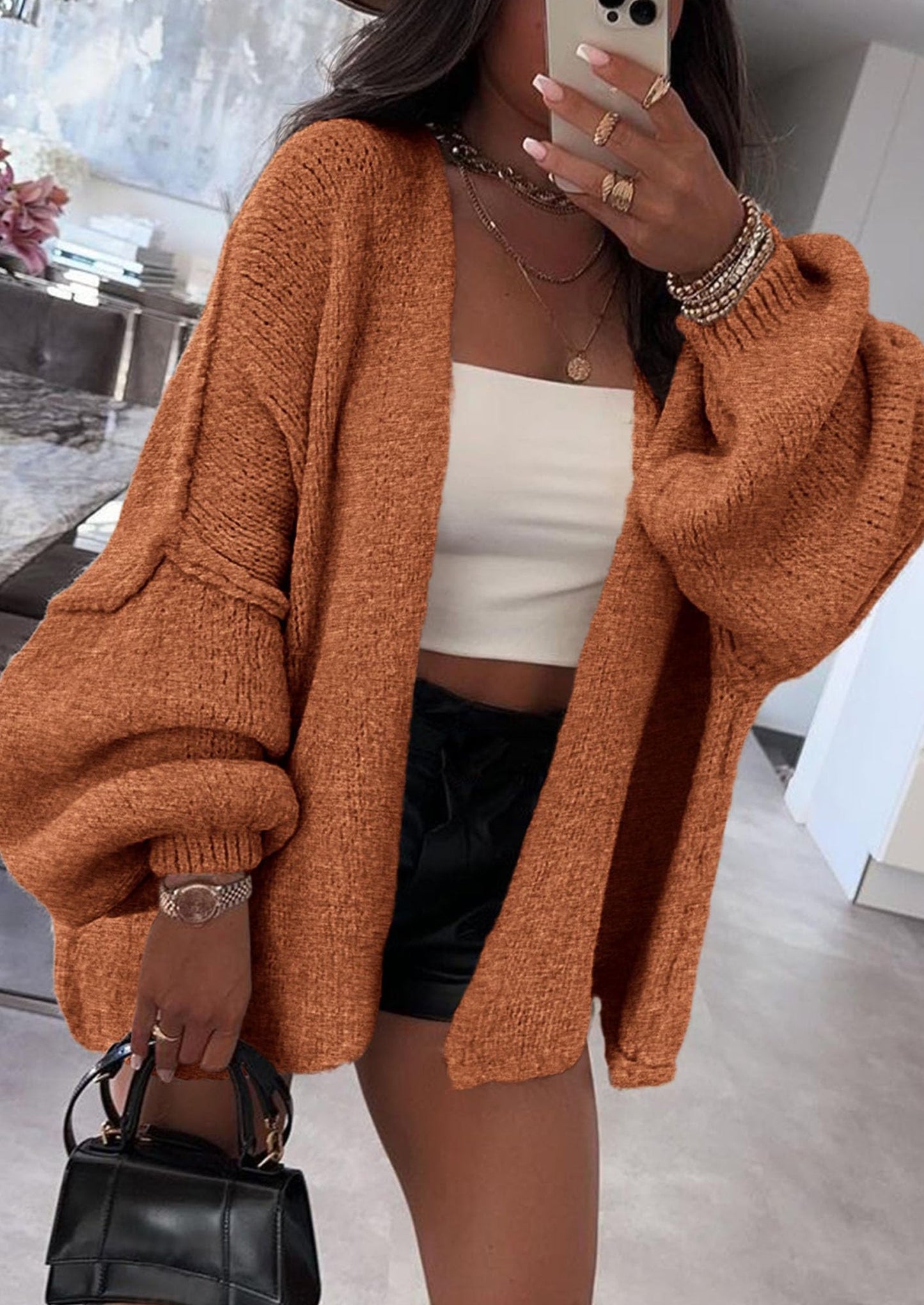 SoftHaven™ Oversized Knit Cardigan