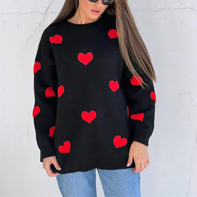 Heartfelt™ Heart Knit Sweater