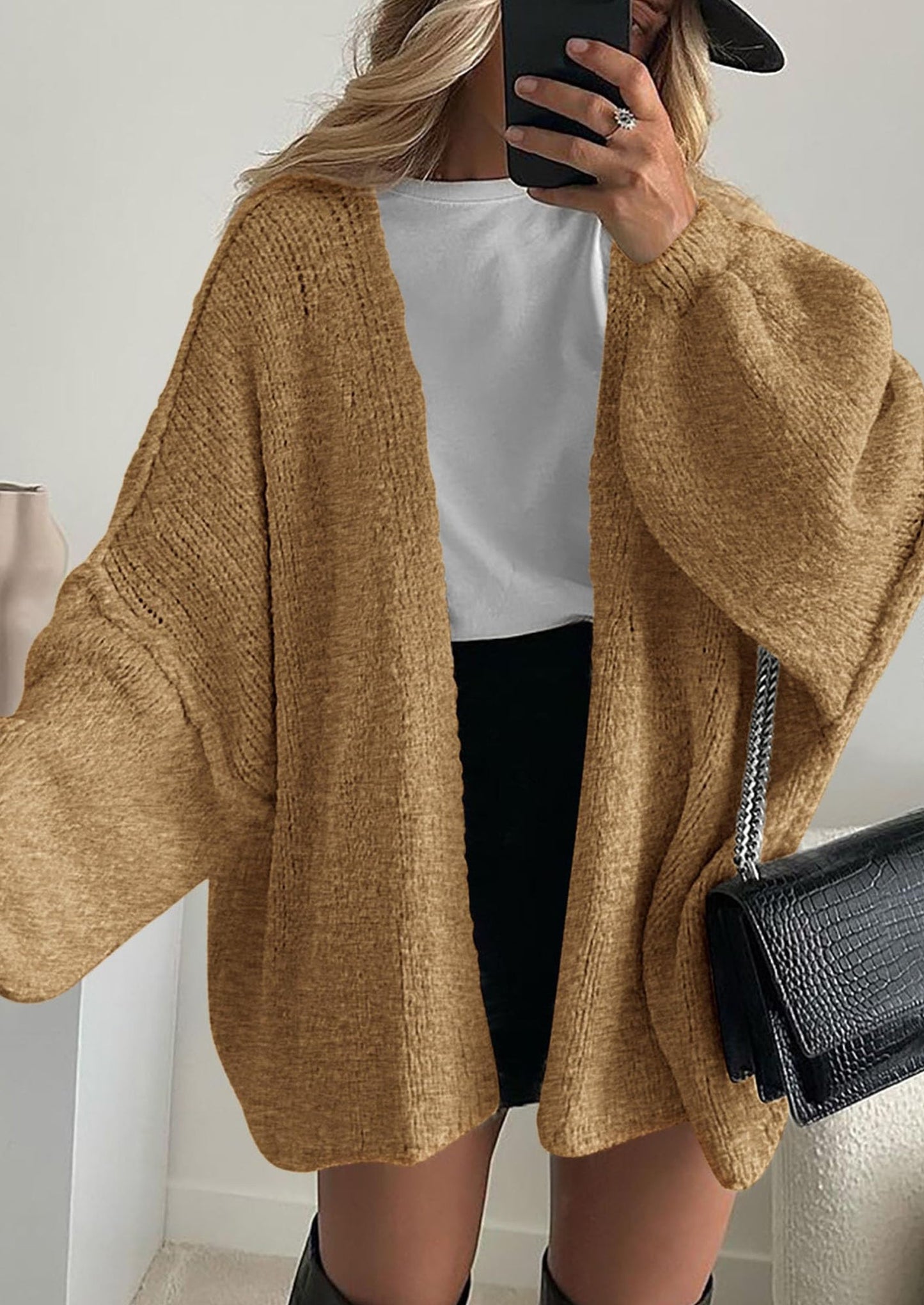 SoftHaven™ Oversized Knit Cardigan