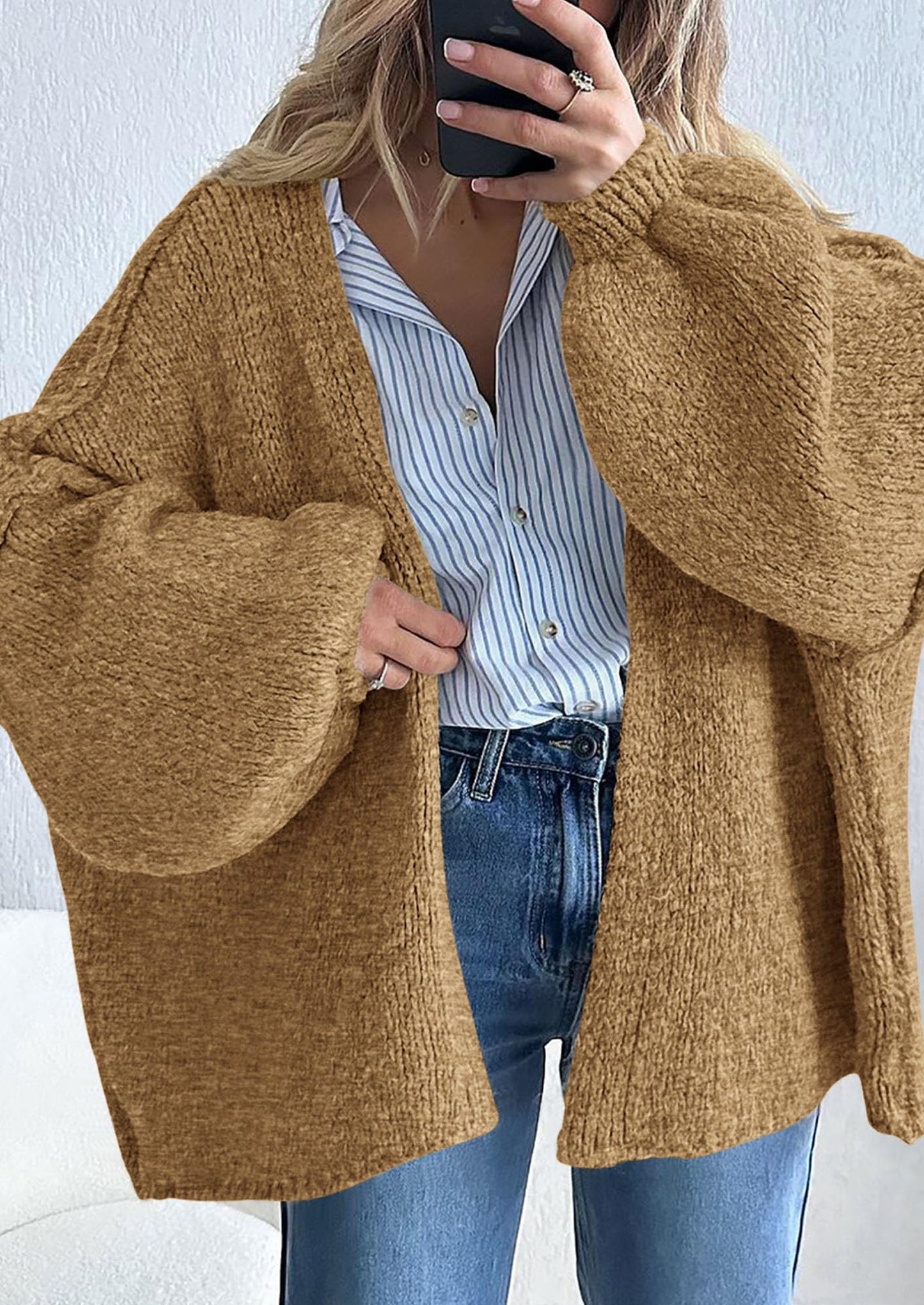 SoftHaven™ Oversized Knit Cardigan