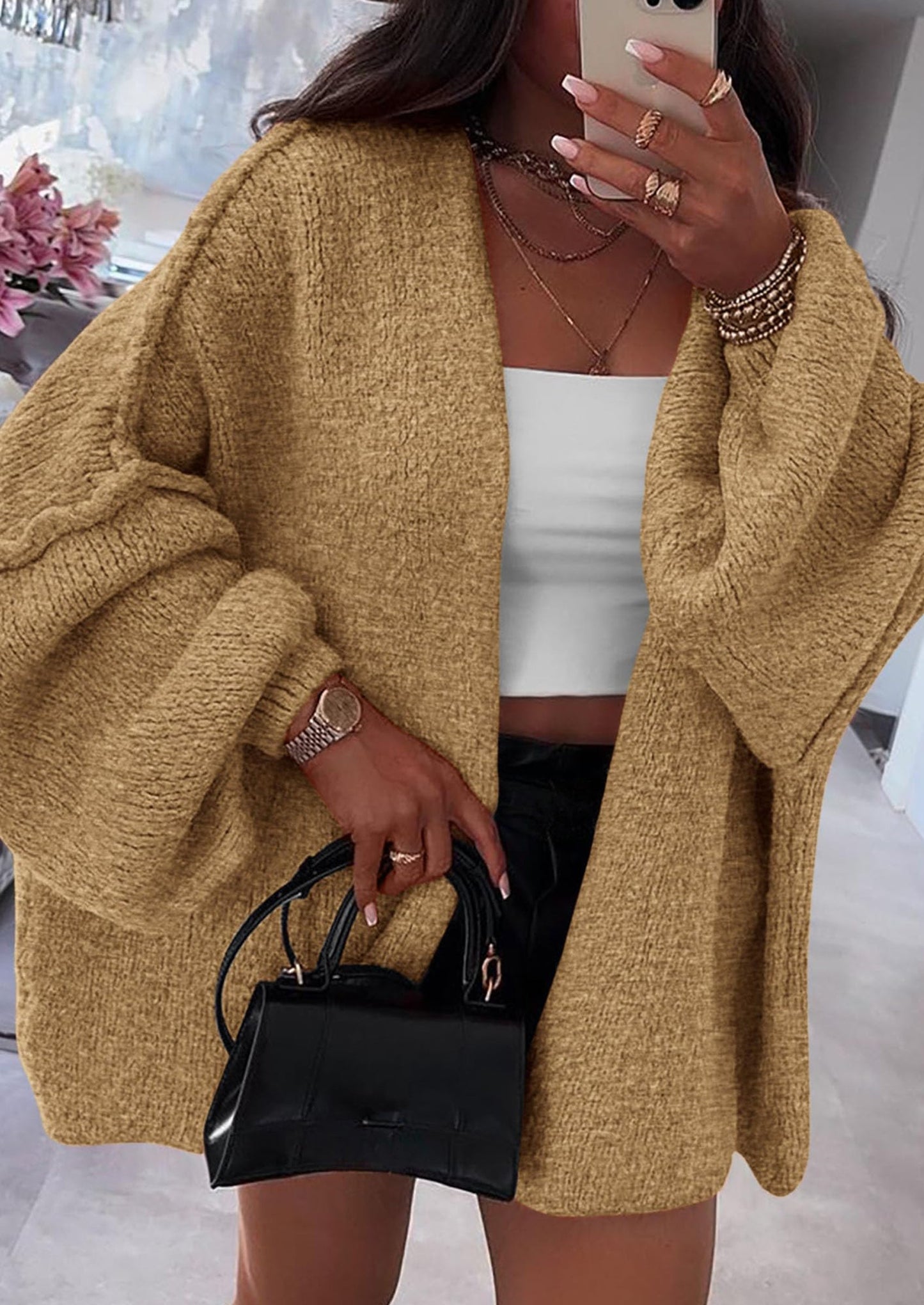 SoftHaven™ Oversized Knit Cardigan