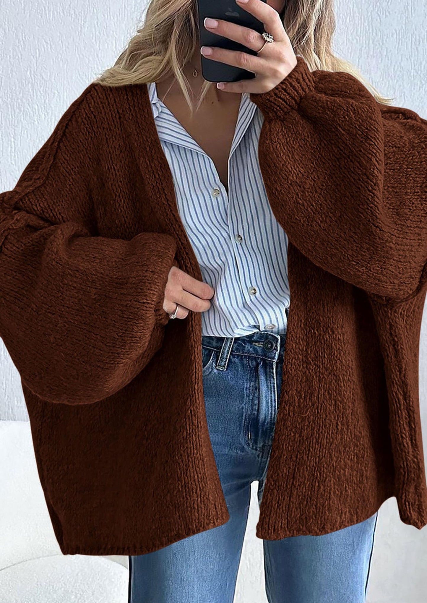 SoftHaven™ Oversized Knit Cardigan