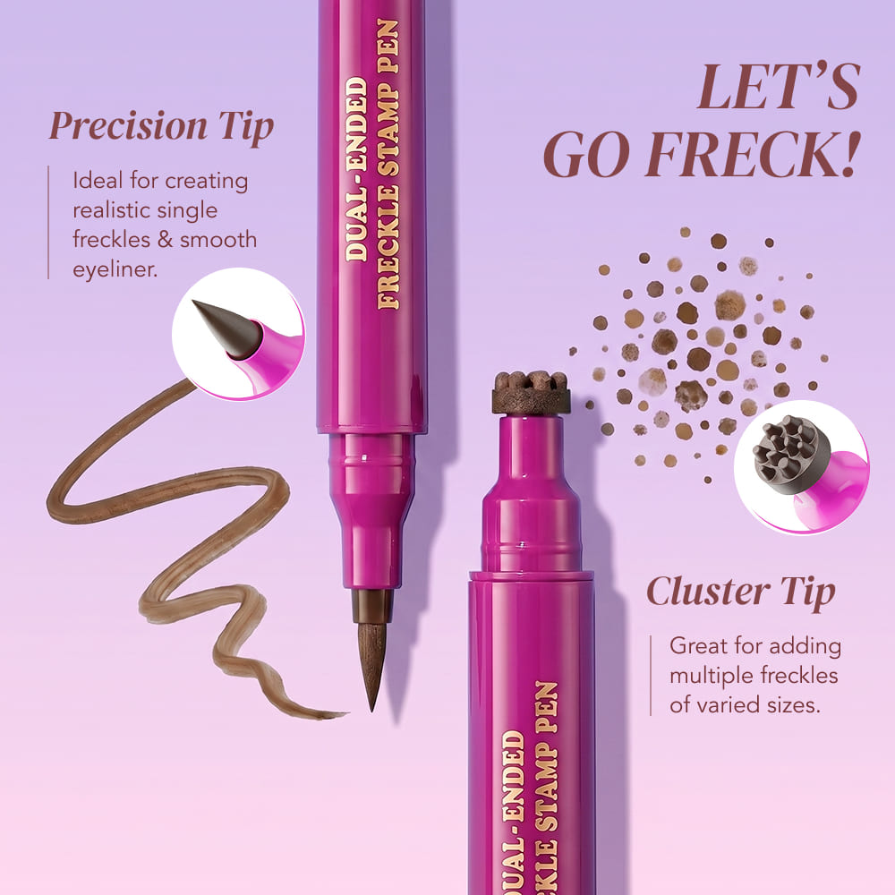 SunSpeck™ Dual-Tip Faux Freckle Stamp Pen