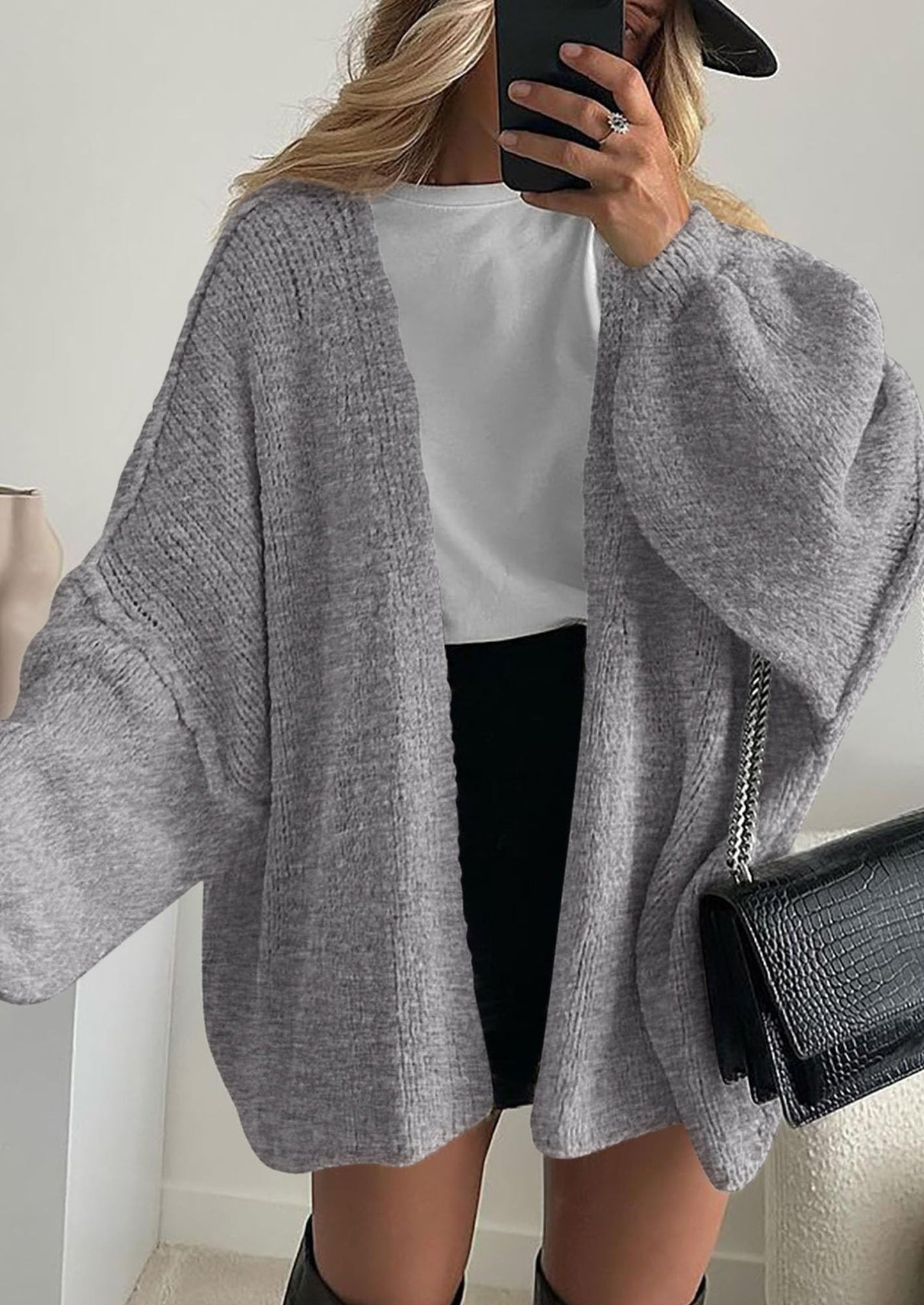 SoftHaven™ Oversized Knit Cardigan