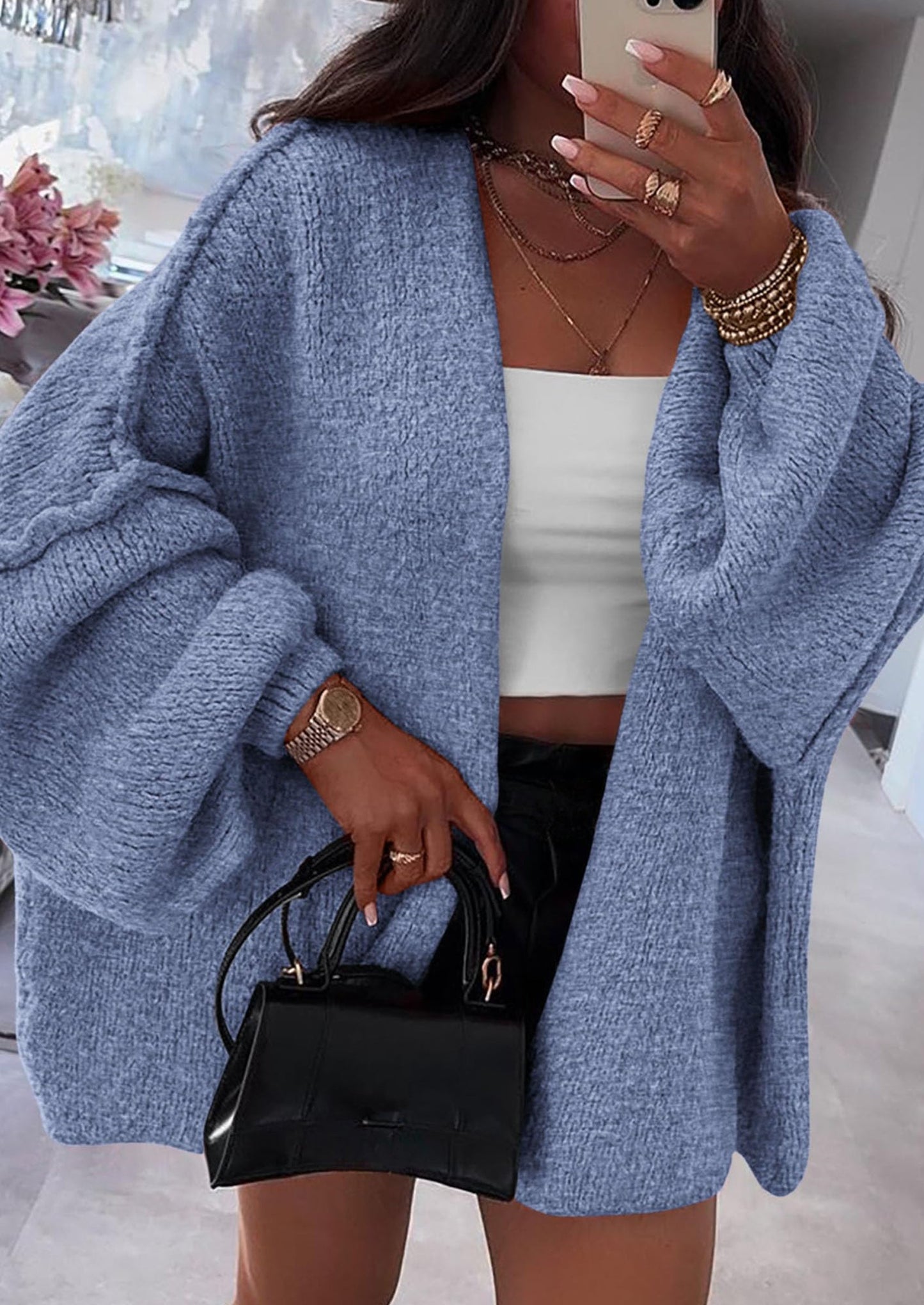 SoftHaven™ Oversized Knit Cardigan