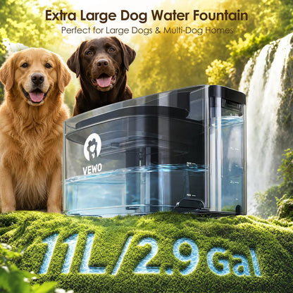 Large Dog Water Fountain for Big Breeds