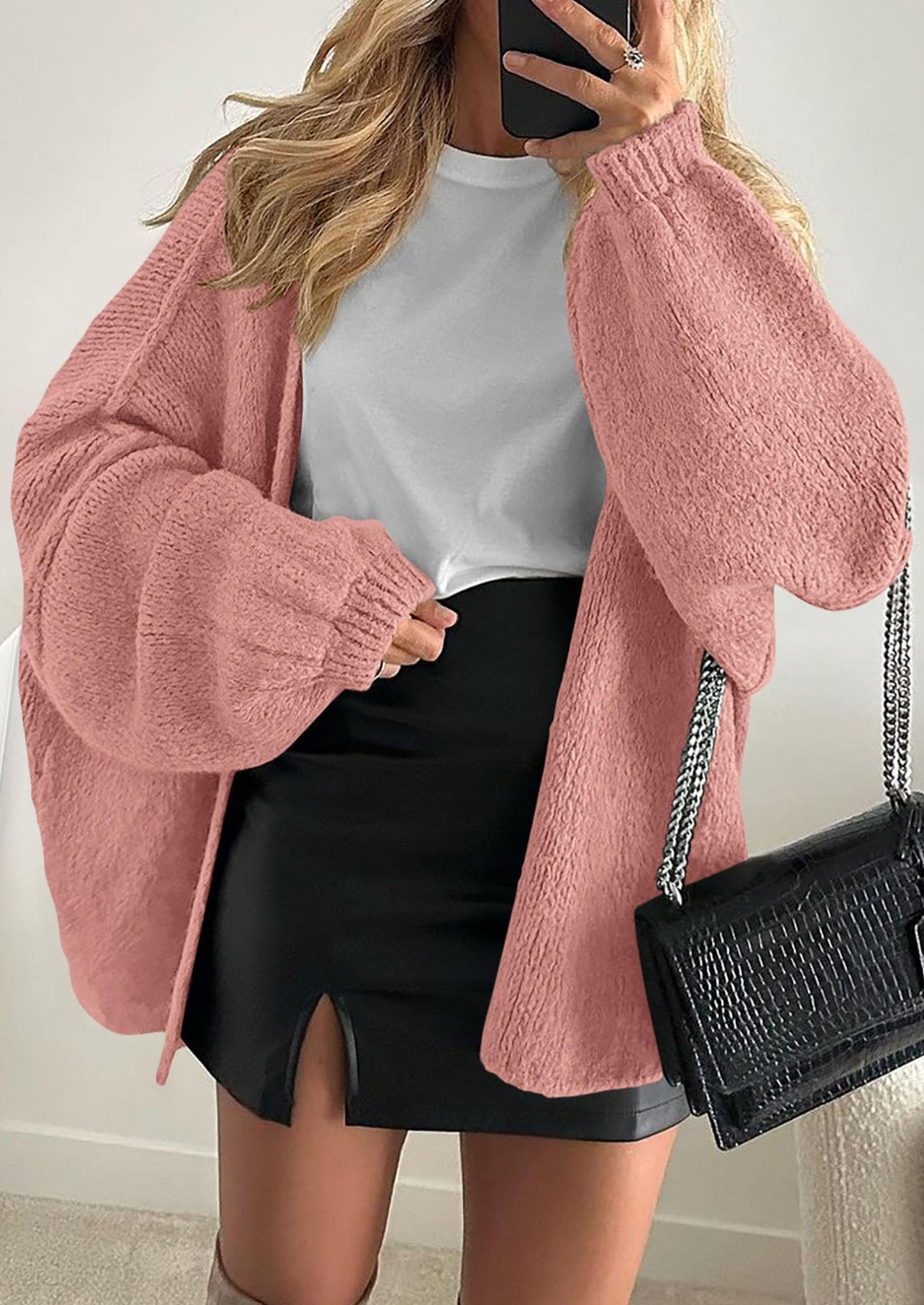 SoftHaven™ Oversized Knit Cardigan