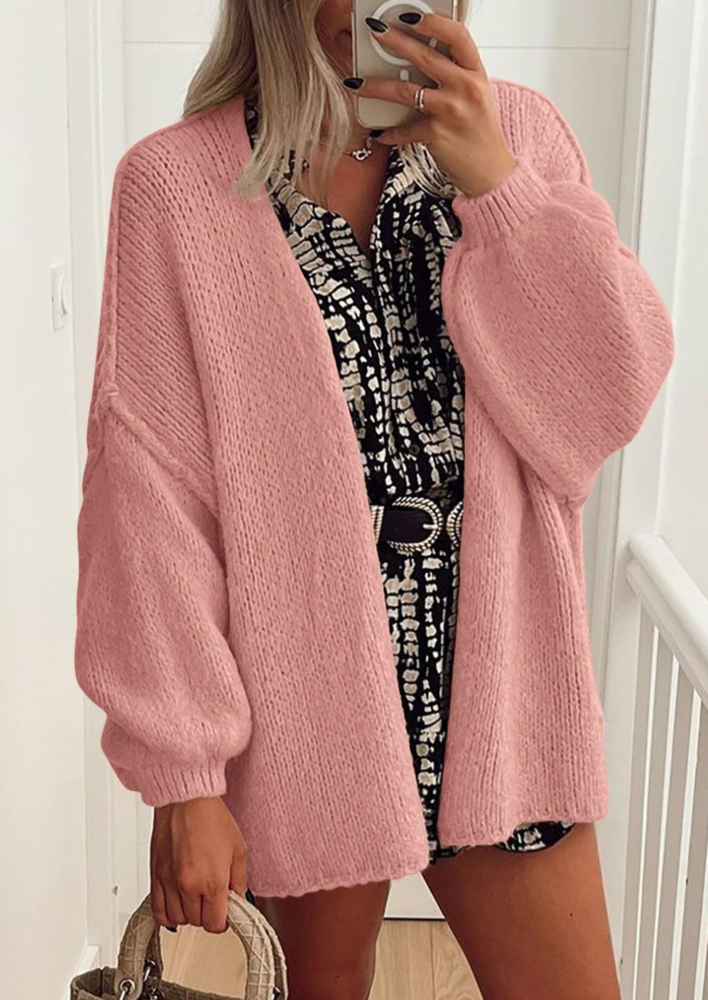 SoftHaven™ Oversized Knit Cardigan