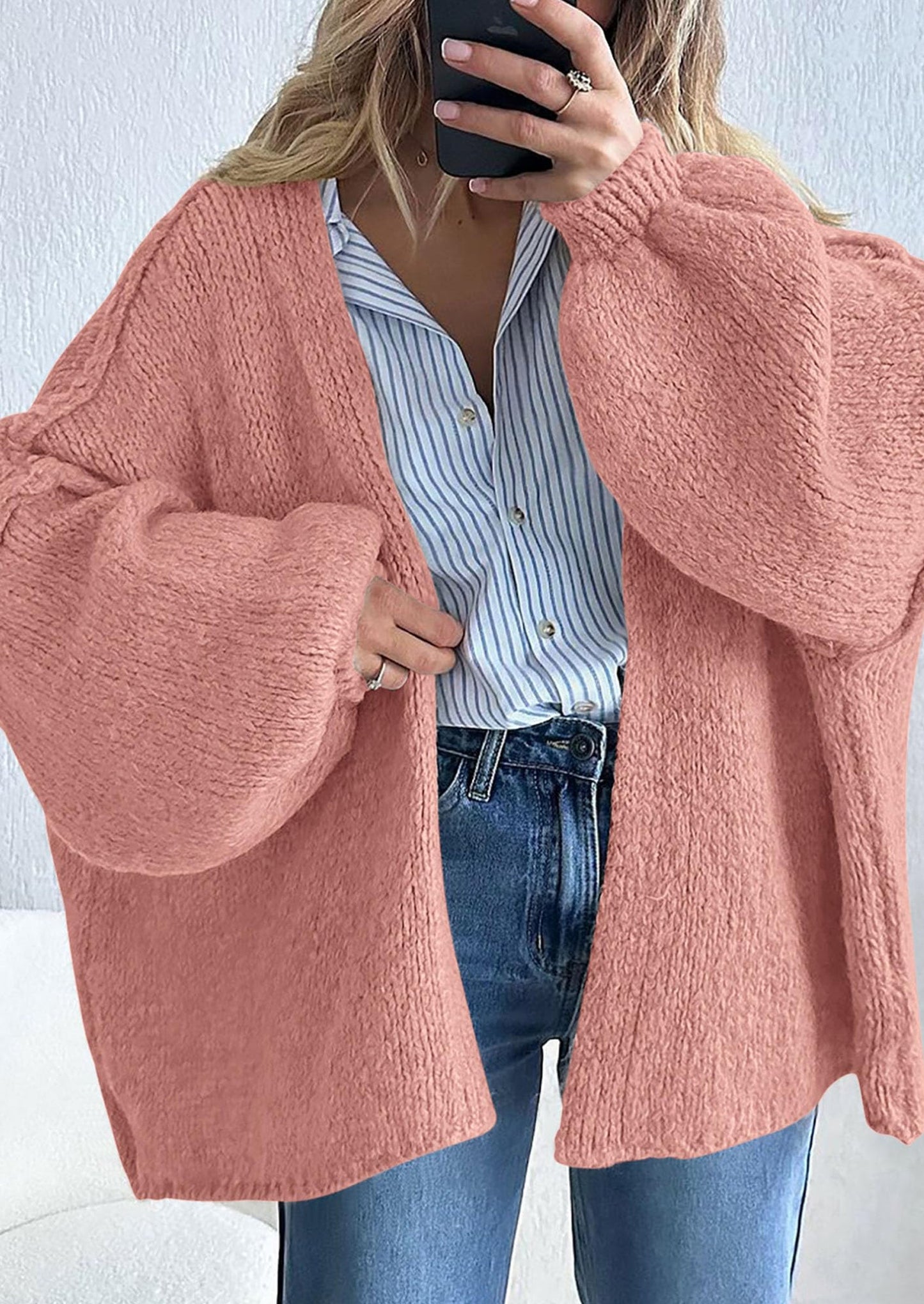 SoftHaven™ Oversized Knit Cardigan