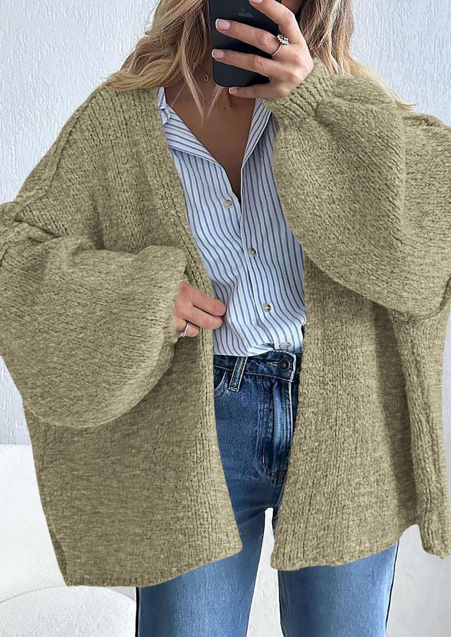 SoftHaven™ Oversized Knit Cardigan