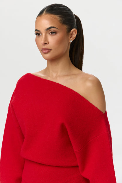 Serene™ Drop-Shoulder Sweater Dress