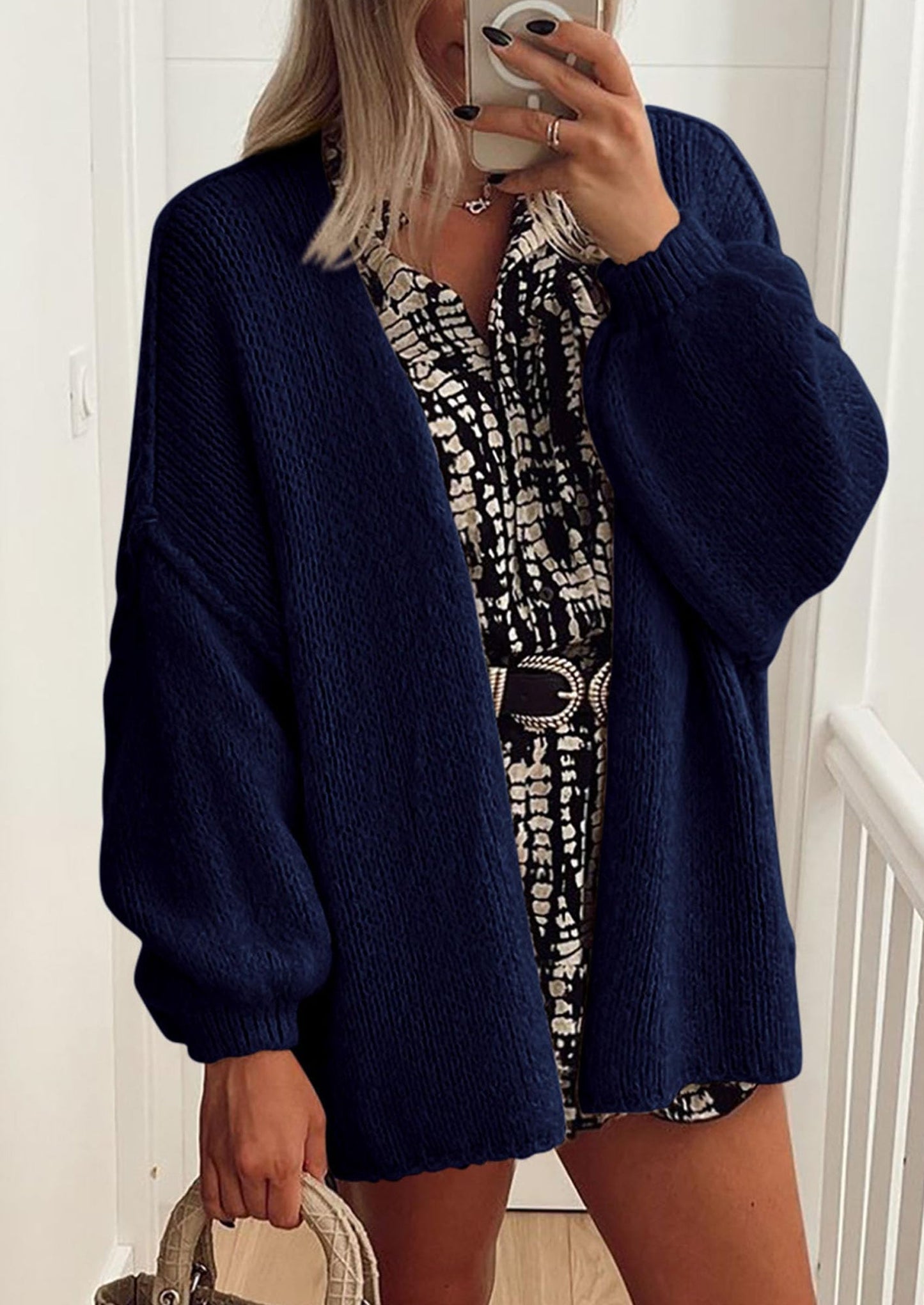 SoftHaven™ Oversized Knit Cardigan