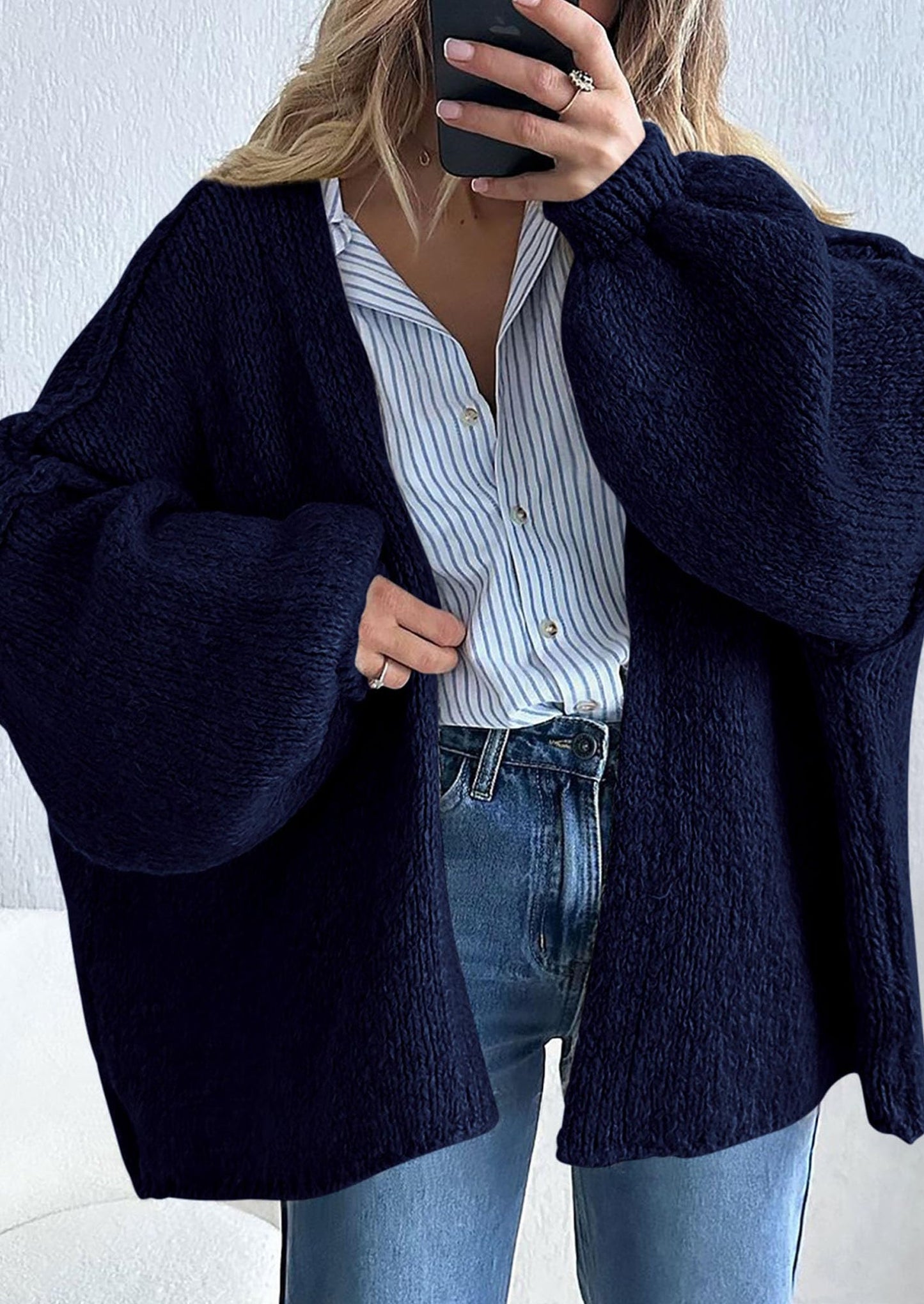 SoftHaven™ Oversized Knit Cardigan