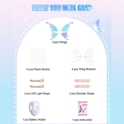 TwinkleFly™ Light-Up Butterfly Wings