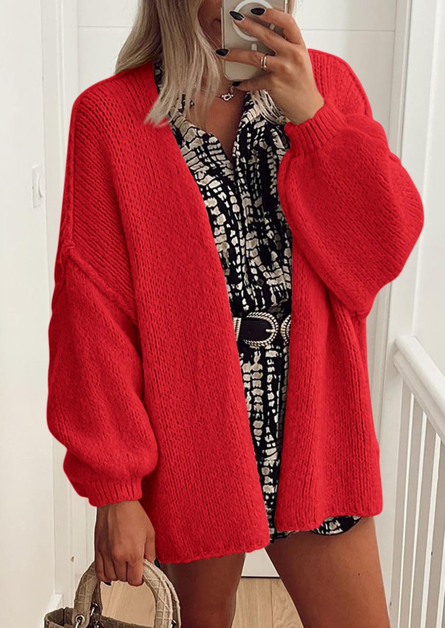 SoftHaven™ Oversized Knit Cardigan