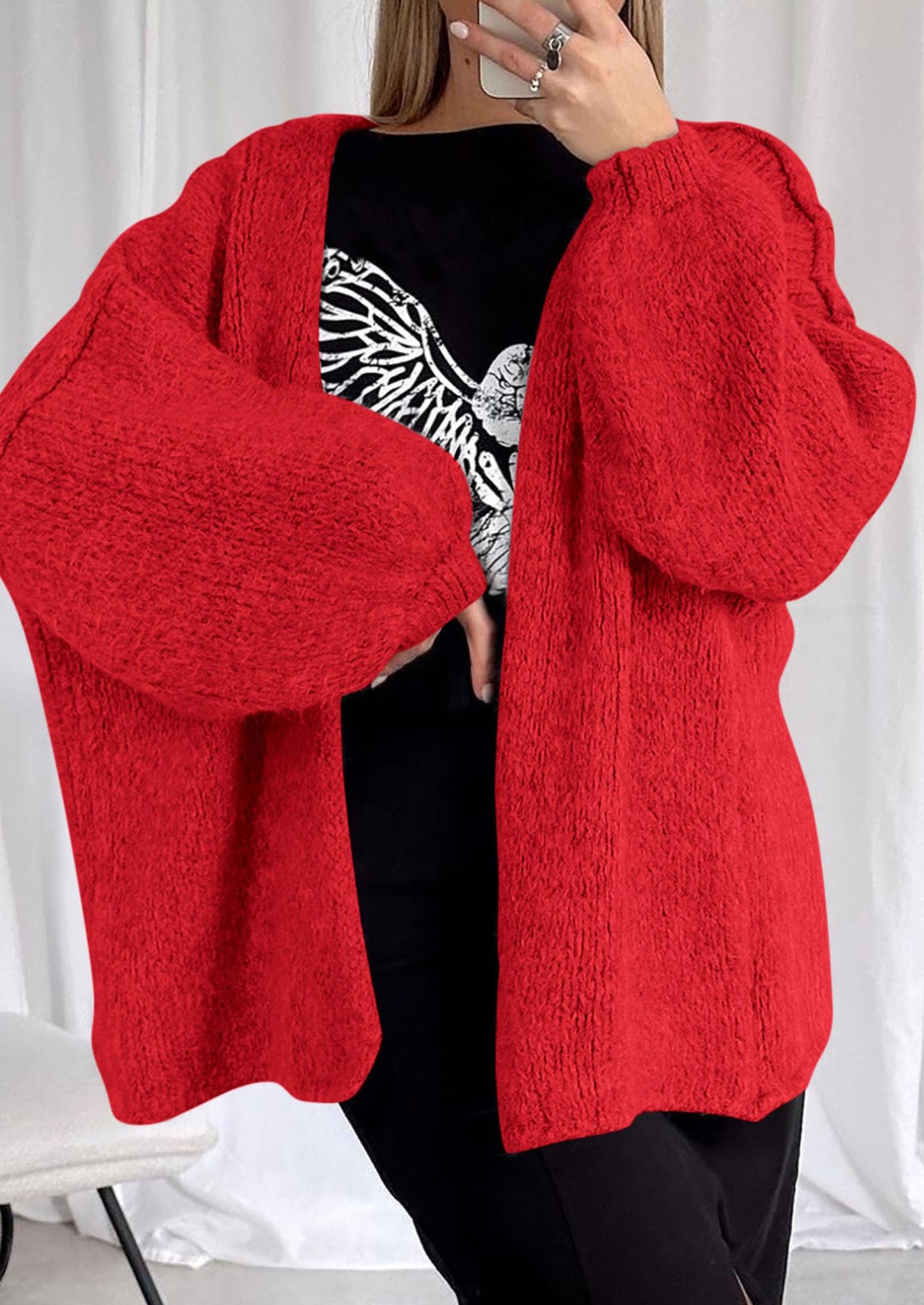 SoftHaven™ Oversized Knit Cardigan