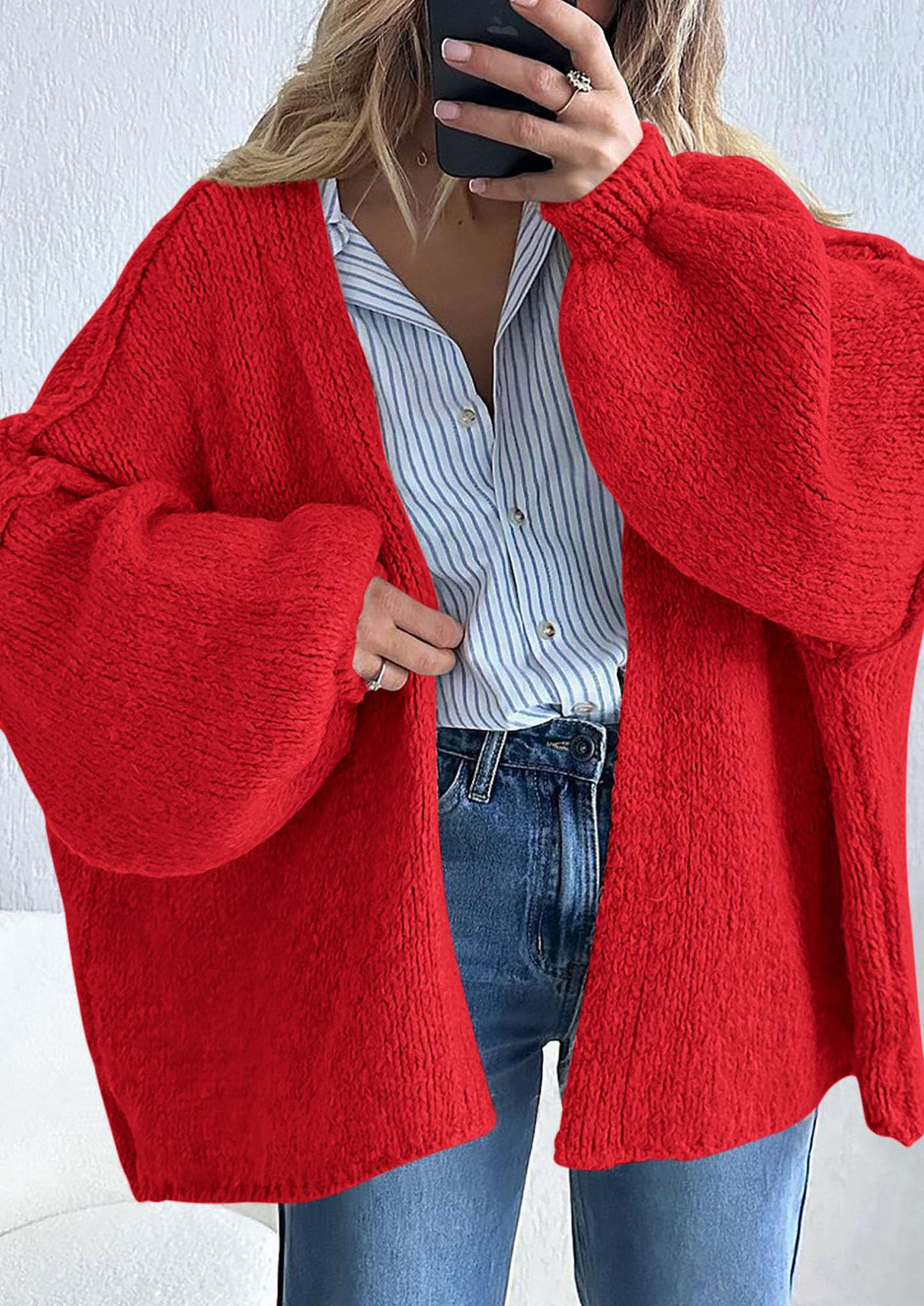 SoftHaven™ Oversized Knit Cardigan