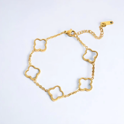 CloverGlow™ Gold-Plated Bracelet