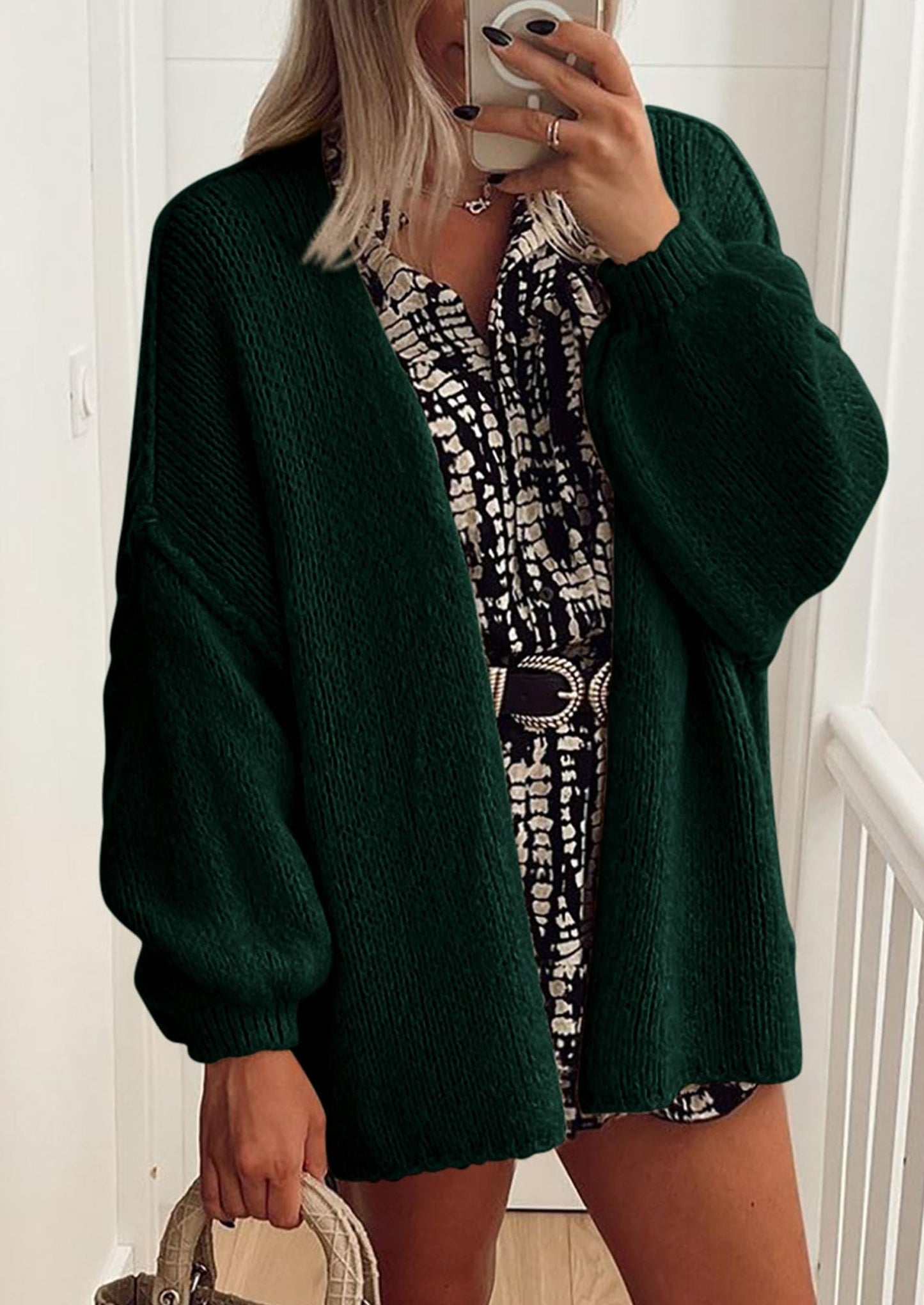 SoftHaven™ Oversized Knit Cardigan