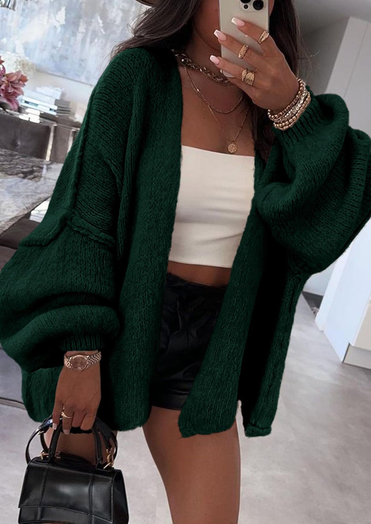SoftHaven™ Oversized Knit Cardigan