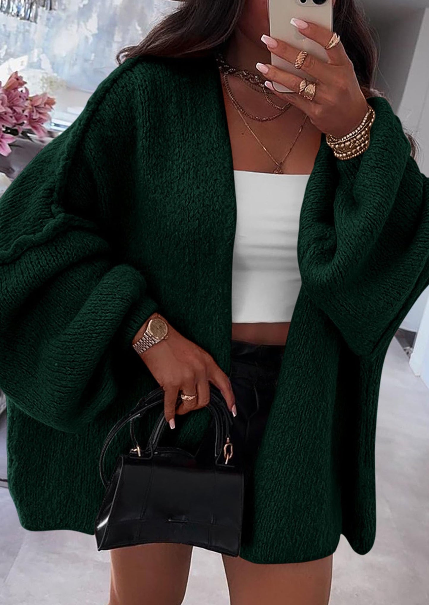 SoftHaven™ Oversized Knit Cardigan
