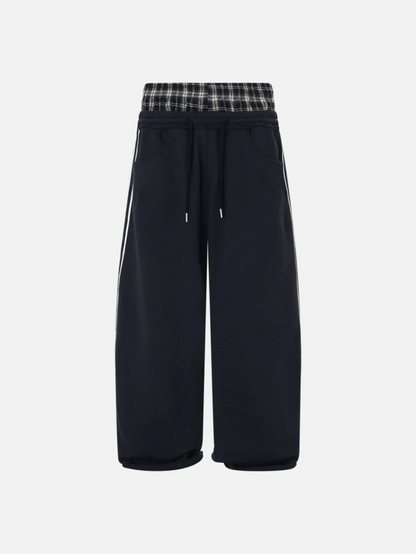Double Waist Baggy Sweatpants