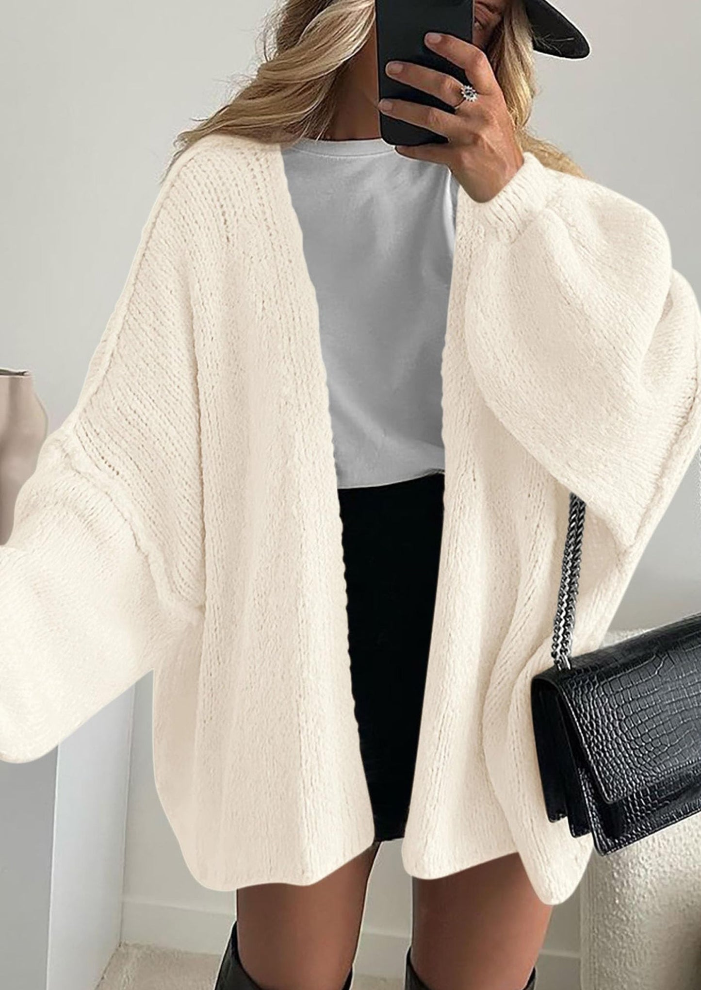 SoftHaven™ Oversized Knit Cardigan