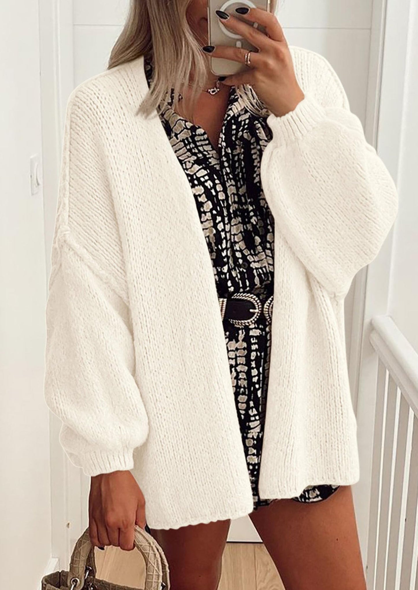 SoftHaven™ Oversized Knit Cardigan