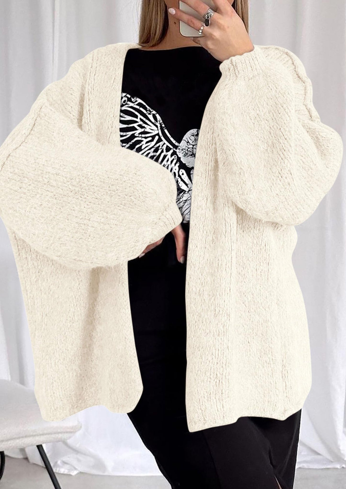 SoftHaven™ Oversized Knit Cardigan