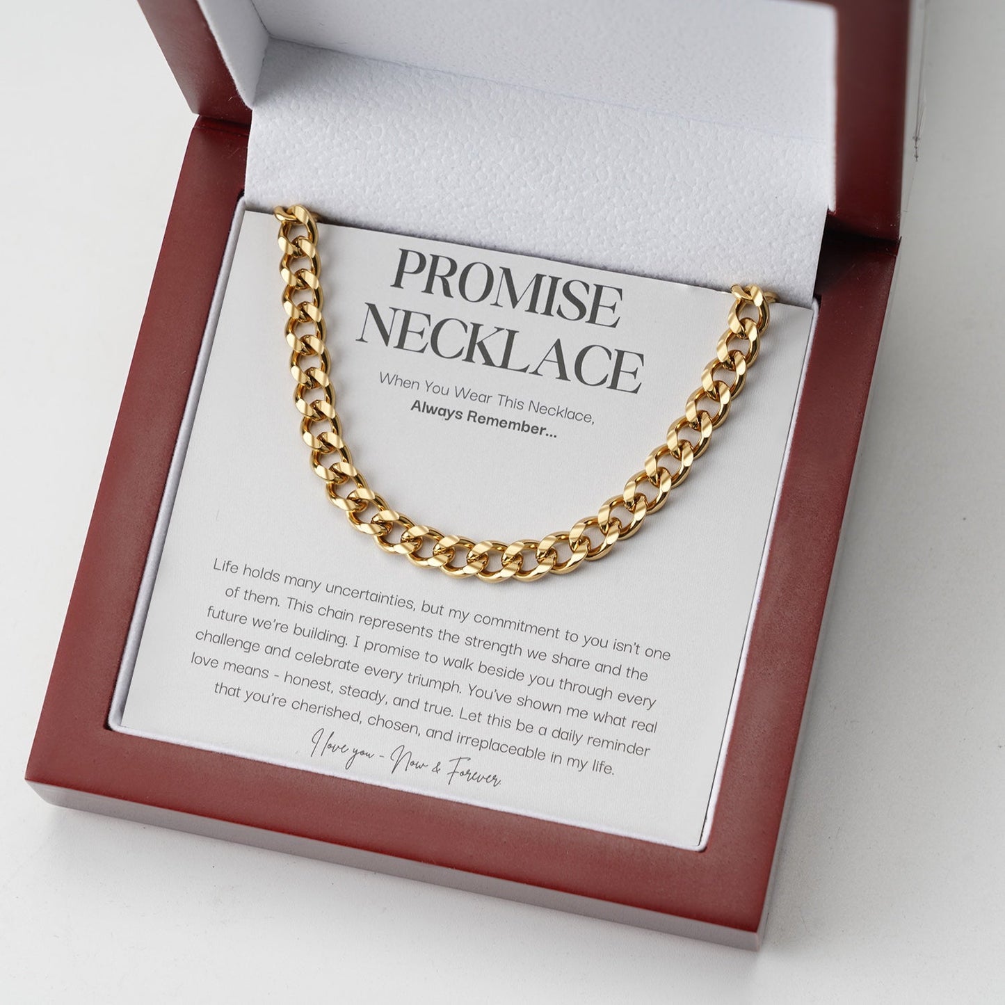 Boyfriend Promise Necklace