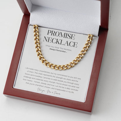 Boyfriend Promise Necklace