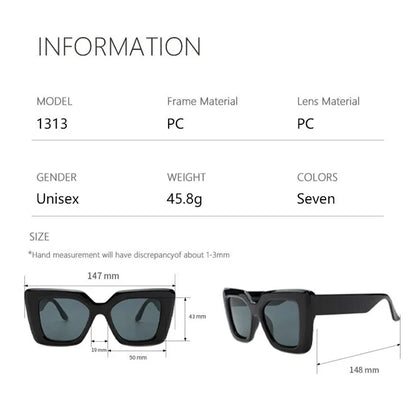 Chic Retro Oversized Sunglasses