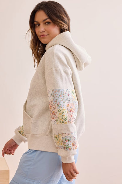 Floral Hoodie (80% OFF TODAY ONLY)