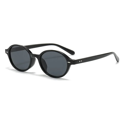Chic Retro Oval Sunglasses