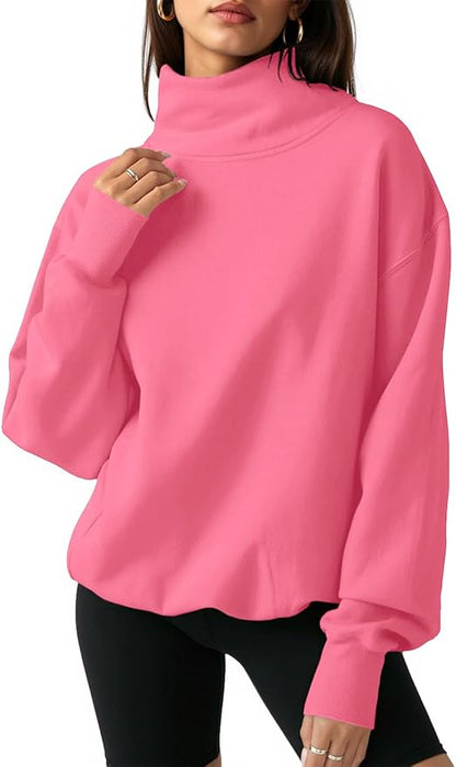 SOFTLINE™ Mock-Neck Sweatshirt