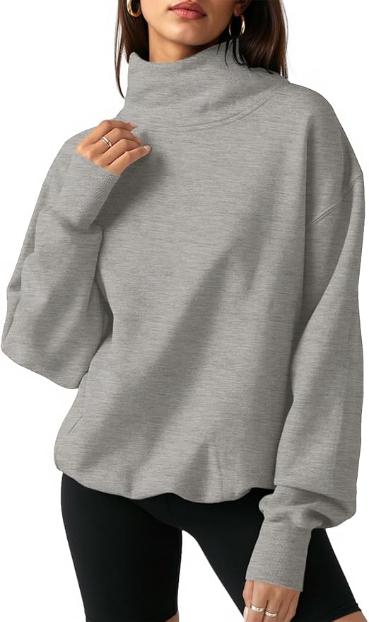 SOFTLINE™ Mock-Neck Sweatshirt