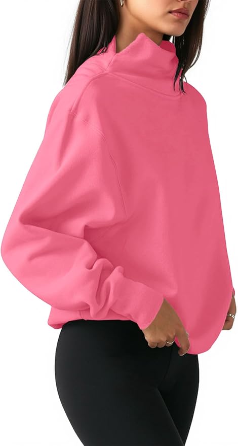 SOFTLINE™ Mock-Neck Sweatshirt