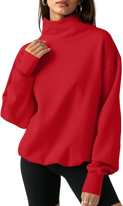 SOFTLINE™ Mock-Neck Sweatshirt